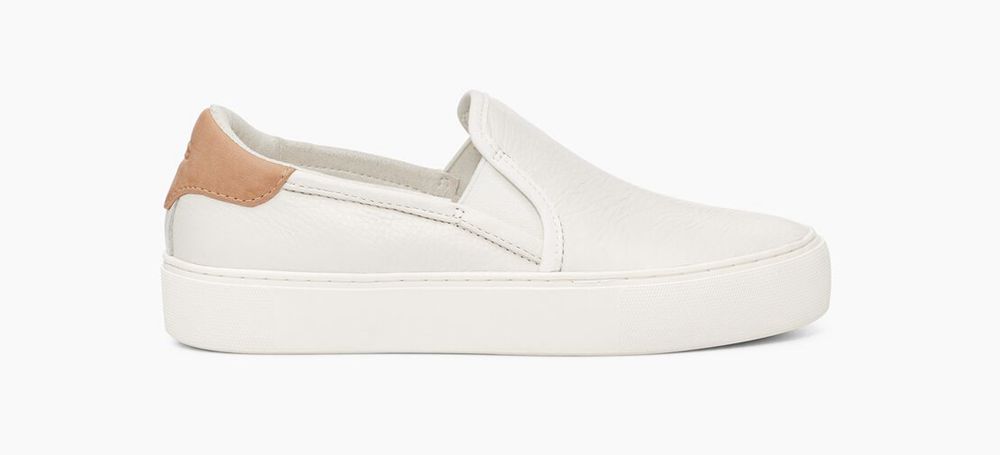 Ugg Sneaker Womens - Ugg Cahlvan White - 516WNZKOR